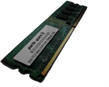 Памет 2GB за дънната платка Biostar TG31-A7 DDR2 PC2-6400 800MHz DIMM Non-ECC RAM Upgrade (PARTS-QUICK Brand)