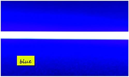 Toika【25 Pack】Led Color Light LED Stripes Neon Light , 18W 4FT 1200mm T5 с Интегрирани LED Color Tube Light Bulbs , Blue, Green, Pink Red Yellow Purple, Multifunctional Bulb for Party Stage Pub Hotel (Blue)