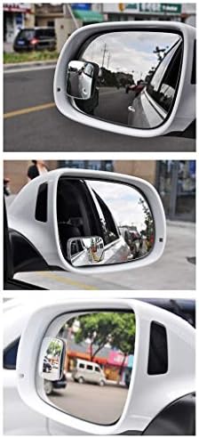 HWHCZ Blind spot Mirrors Parking aid Mirror,Съвместим с огледала Blind spot Mazda RX-Въртене 7,360°Отстраняване на слепи петна,2 опаковки (размер : A)