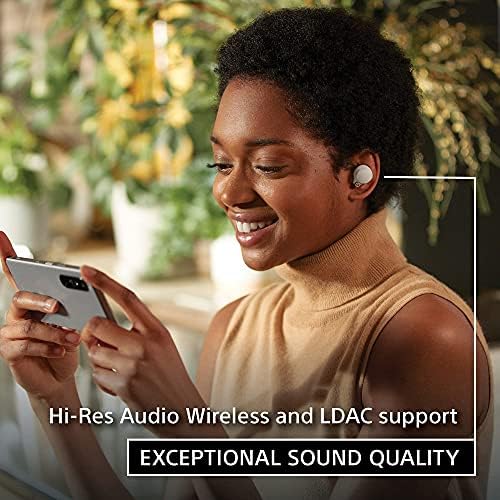 Sony WF-1000XM4 Водещи в индустрията шумоподавляющие Наистина безжични слушалки в ушите с вграден Алекса, черен (обновена)