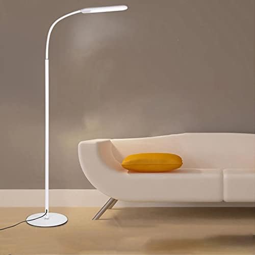 MIS1950s LED Floor Lamp Standing Лампа,LED Bright Reading and Craft Floor Lamp - Modern Standing Pole Light & Gooseneck