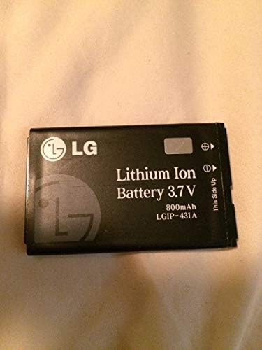 LG LGIP-431A 800mAh Оригинално OEM батерия за LG LG230/UX220/220c UX585 INVISION CB630 CE10 - Не на дребно опаковка -