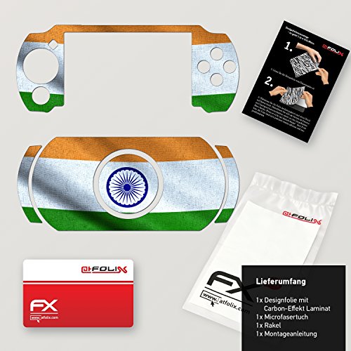 Sony PSP-E1000 / E1004 Дизайн на Кожата знаме на Индия Стикер Стикер за PSP-E1000 / E1004