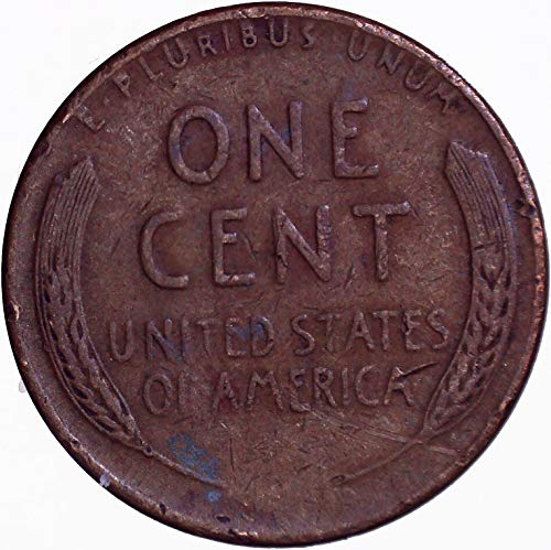 1944 Линкълн Пшеничен цент 1C Много фин