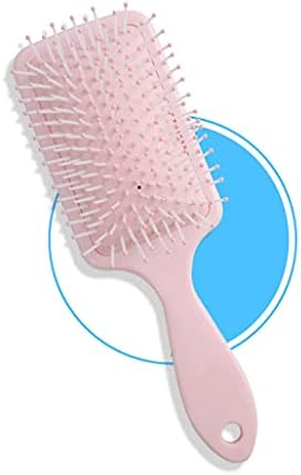 EEGUAI Hair Brush Четка Paddle Air Cushion Comb with Ball Съвет Bristles - Дамски и мъжки четка за коса, влажна или суха, дълги, дебели или къдрава коса (цвят : B)