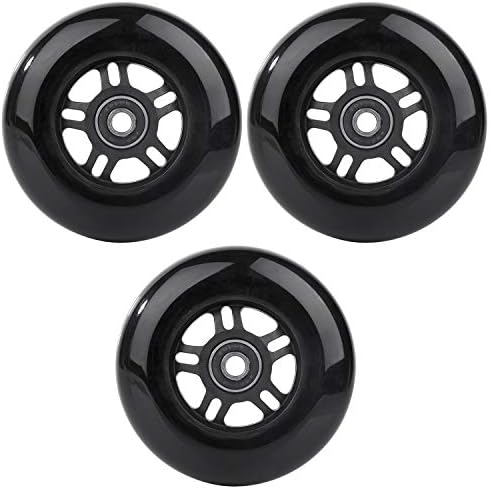 AOWISH Sit Down 3-Wheel Скутер Replacement Wheels with Bearings ABEC-9 for Easy Rollers and Classic Ride on Toy Gifts,