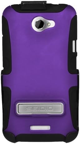 Seidio BD2-HK3HTNXLK-РБ DILEX Case with Metal Kickstand and Holster Combo for use with HTC One X (AT&T LTE) / HTC One