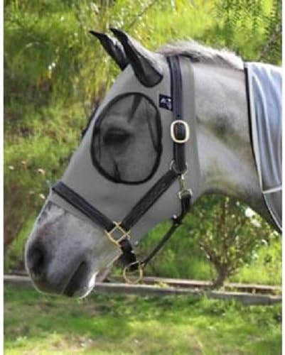 Showman Professionals Choice ComfortFit Fly Mask Charcoal