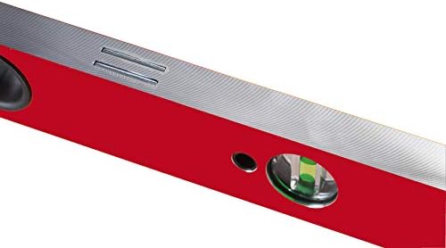 Ниво на лъча кутии SOLA ЛСБ72М голям червен алуминиев магнитен с 3 60% увеличение на тръбите, 72 инча