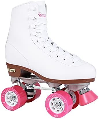 CHICAGO Women ' s Classic Roller Skates - Специални бели Четириядрени кънки