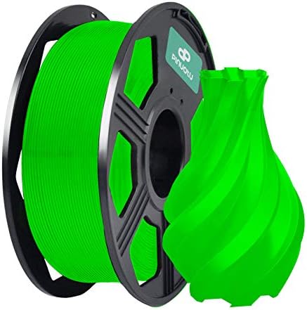PETG Направления 1.75 мм, Pinuotu 3D Принтер Конци 1 кг Сонда, Подходящ За Повечето FDM Принтер (зелен)