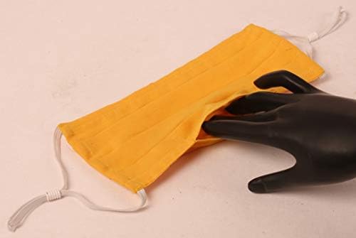 Touchstone мек памук филтър джобен переносица регулируема двупластова маска за лице Множество Машинно пране за мъже, жени.
