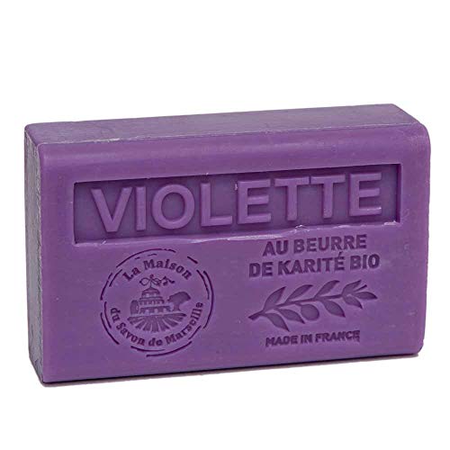 Сапун Violet Shea Butter 125 г - Maison du Savon de Marseille