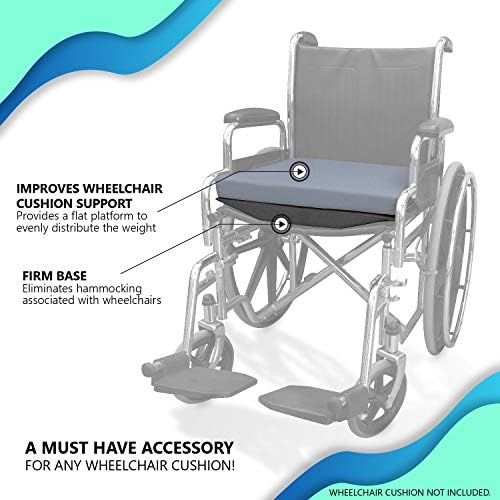 Твърда поставяне на седалката NYOrtho - здрава е, здрава дъска на седалката на инвалидната количка, която елиминира хамак,