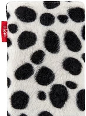 fitBAG Bonga Dalmatian Custom Tailored Sleeve for Sony Xperia XZ. Калъф от фина изкуствена кожа с Вградена подплата от