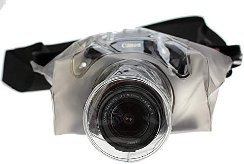 Navitech DSLR цифров SLR фотоапарат Водоустойчив подводен корпус Чанта/калъф Калъф Суха чанта Съвместима с Sony ?5000