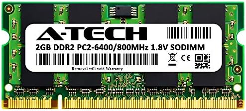 A-Tech 2GB RAM за ASUS EEE PC PC 1005HAB | DDR2 800MHz sodimm памет PC2-6400 200-Pin Non-ECC Модул за Ъпгрейд на паметта