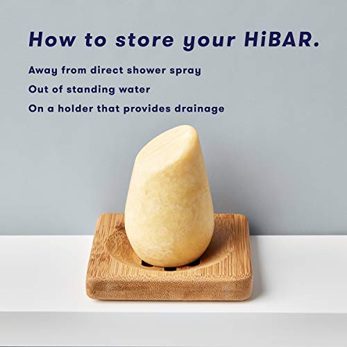 HiBAR conditioner bar с гарантирана нулева пластмасова опаковка и доставка. ХИДРАТИРАЩ крем за суха или изтощена коса.