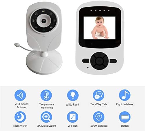 Камера за Сигурност,Безжична HD Домашна Камера следи бебето HD Камера Интелигентен Контрол на Температурата Засили Инфрачервено Нощно Виждане за Дете/по-Големи/на Д