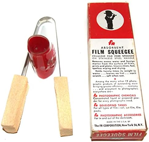 Vintage FR Brand Absorbent Film Squeegee & Practice Film in Box