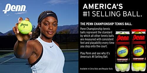 Penn Tennis Championship Balls - Заредете Пухкава Топки за Тенис Под налягане