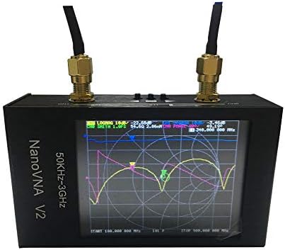 Анализатор антена Nanovna v2 с 50kHz-3GHz 2.8 Inch Digital LCD HF VHF UHF Touching Screen Standing Wave Measuring