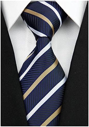 Wehug Лот 6 БР. Мъжка Копринена Вратовръзка Тъкани Вратовръзка Жакард Класически Вратовръзки За Мъжете