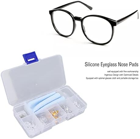 Комплект за ремонт точки Upgrade Version По-Пълен Комплект Винтове за очила и Нос накладки с отвертками 1cs Ремонт на