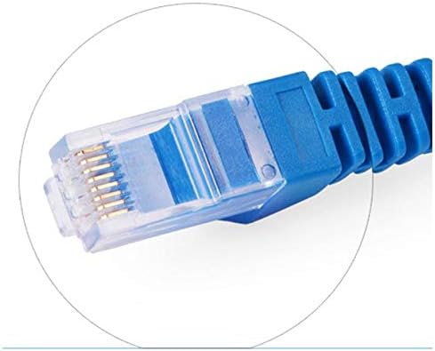 Съединители 1 m 2 m, 3 m, 5 m 10 m 20 m cat 5 CAT5E Плосък UTP Ethernet rj-45 Мрежов Кабел Кръпка LAN Кабел за преносим Компютър - (Дължина на кабела: 1,5 м)