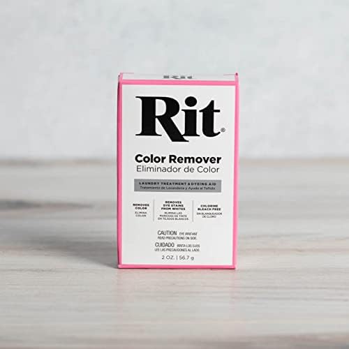 Rit Боядисват Powder Color & Rust Remover е Отличен за изработване САМ Работи на повечето тъкани Памук, Найлон, Хлор Безплатно