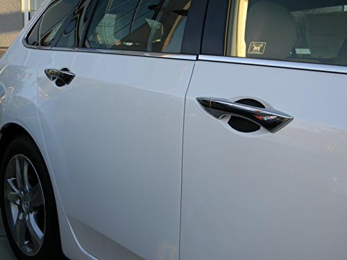 Carbon Fiber Auto Аксесоар Car Door Handle Дяволът Cover Guards Протектор Подходящ За Acura TLX (4pk)