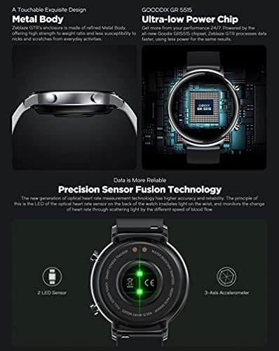 MXCHEN Новият GTR Смарт часовници За мъже Здравето на Фитнес Smartwatch Метален Корпус 3 АТМ 30 Дни живот на Батерията