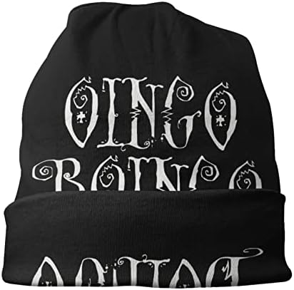 Dankinger Oingo Boingo Beanie Hats for Men ' s Womans Warm, Soft & Stretchy Bump Cap for Cold Weather Black