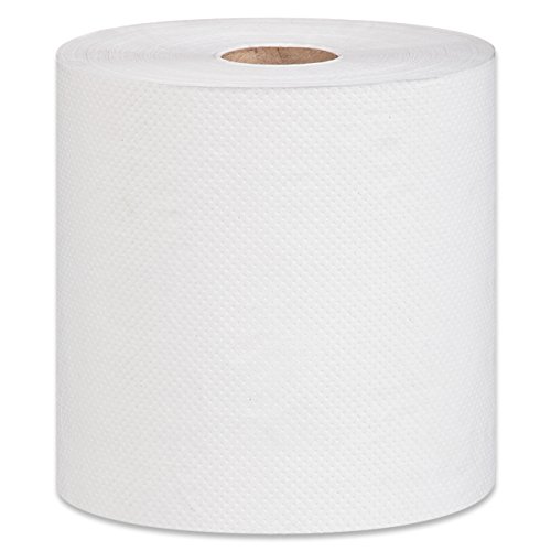 Marcal Pro Hardwound Paper Towel Roll - 800' Length x 7.87 Width - Recycled, Корпус от 6 ролки за Универсален диспенсера