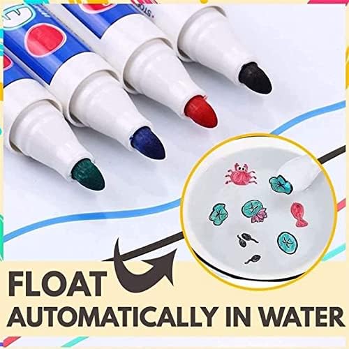 FOLENZU Magic Water Painting Pen, Magic Doodle Drawing Pens, Живопис Floating Marker Pen, Летяща Water Floating Pens,