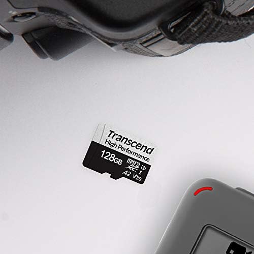 Transcend 128GB microSDXC 330S Високопроизводителния карта памет TS128GUSD330S
