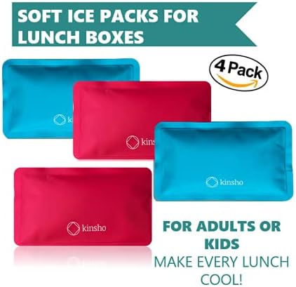 Пакет с лед за обяд-бокс, Детска чанта и bento-апарати, втора употреба и многократна употреба на Меки Тънки Пакети за