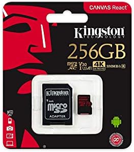 Професионален microSDXC 256GB Работи за Samsung SM-A700FCard Custom, доказан SanFlash и Kingston. (80 MBIT/сек)