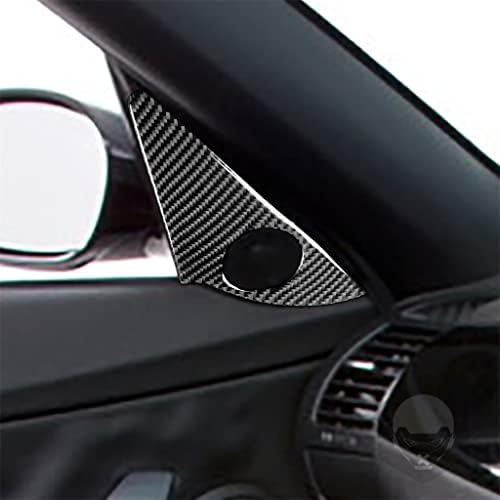 Въглеродни влакна Декоративна капачка Тапицерия Стикер е Съвместима с BMW Z4 E85 2003-2008 (Въглеродни влакна A, покриване