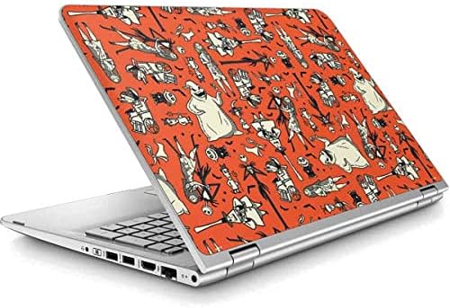 Skinit Decal Laptop Skin е Съвместим с Envy x360 15t-w200 Touch Convertible Laptop - Официално лицензиран Дизайн на фигурата на Дисни The Nightmare Before Christmas