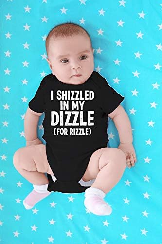 I Shizzled in My Dizzle for Rizzle - Смешни Бейб Gift - Сладко Бебе One-Piece Baby Bodysuit