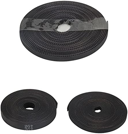 Huan Store 10M GT2 Belt ПУ Steel Wire Timing Pullive GT2-6mm Open Синхронни Belts Width 6 mm 10 mm Fit for 3D Printer