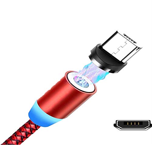 USB Магнитен кабел за Micro Type-C 8 Pin най-Бързият Кабел за iPhone Huawei Samsung Android Мобилен Телефон, Кабел Проводници (черен за тип C)