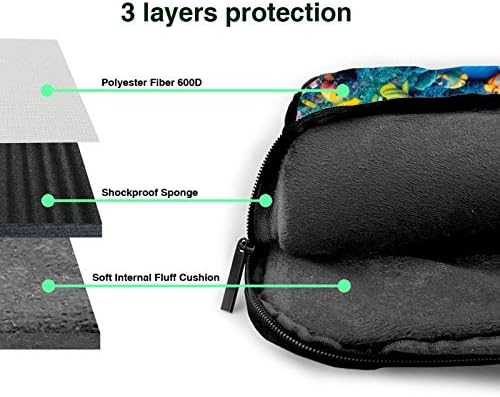 zsst Laptop Sleeve Bag for Notebook Computer Protective Case Cover with Pocket Life Underwater Carrying Protector Bag