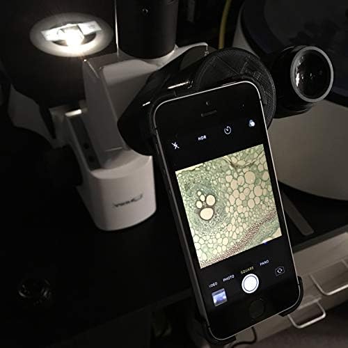 Labot Микроскоп Смартфон Камера Адаптер Обектив за 30 мм Окуляр тръба с вграден Широк зрителен 10X Окуляр (само обектив, без своята практика за смартфон) (оранжев)