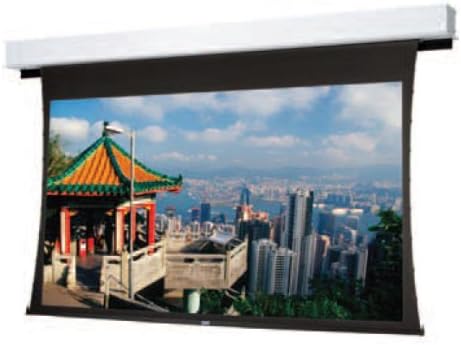 Натянутый Предимство Deluxe Grey Electrol Електрически прожекционен екран Зона на гледане: 90 H x 160 W