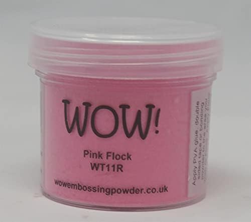 . Розов прах за релеф Flock | 45ml Pot | Precision Cut the Strand е Предназначена за използване с лепила или подут прахове