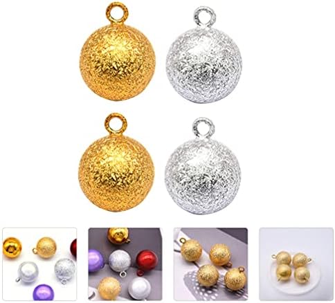 YARDWE 4бр САМ Занаятите Bells Vintage Copper Bells Mini Jingle Bells Fengshui Bells Christmas Tree Party Decorations