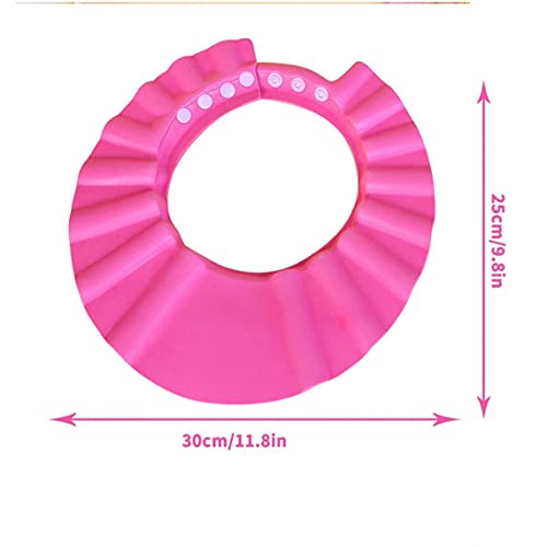 Baby Shower Cap Bath Hat Bathing Shower Cap Шапка Hair Washing Shield Resin Eyes Ears Protection for Infants Toddler Kids