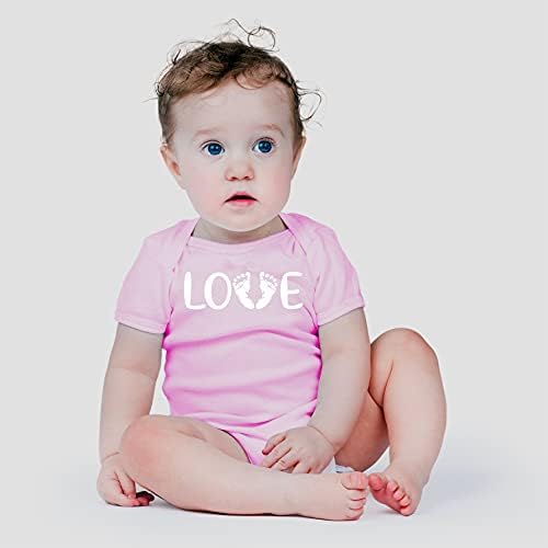 Love, Baby Отпечатъци - All You Need Is Love - Sweet Little Blessing - Сладко One-Piece Бебе Baby Bodysuit